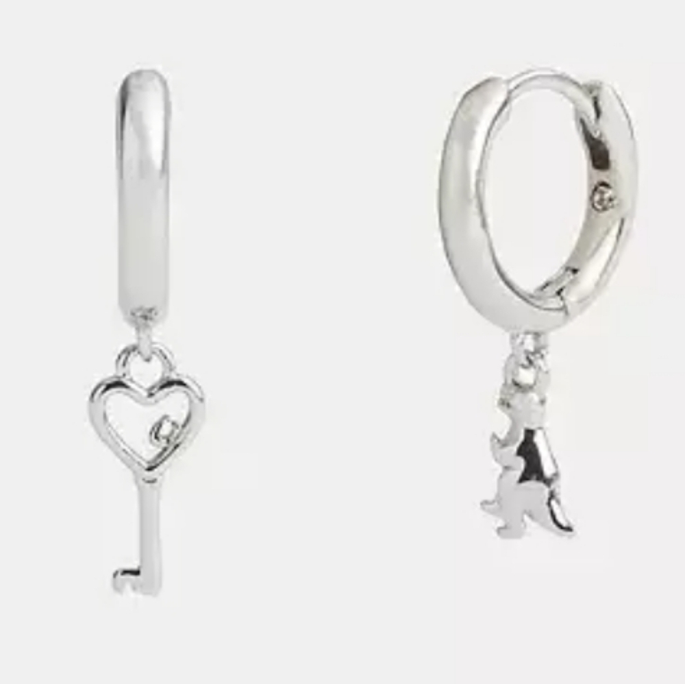 COACH REXY AND KEY EARRINGS - Picture 2 of 9